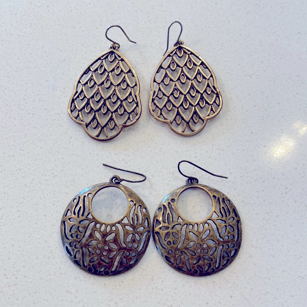 Lucky Brand Earrings - 2 pairs